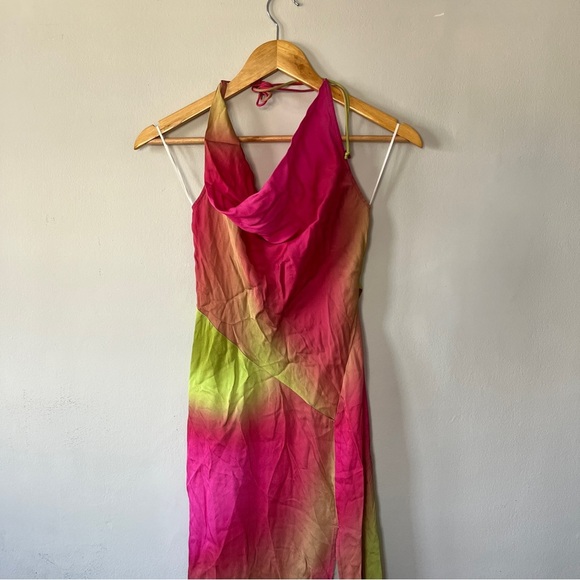 The Wolf Gang Makena Ombré Maxi Dress Size M - Picture 7 of 11